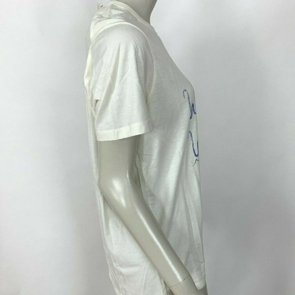 Fossil Printed Top Crew Neck Short Sleeve NWT - Picture 3 of 7